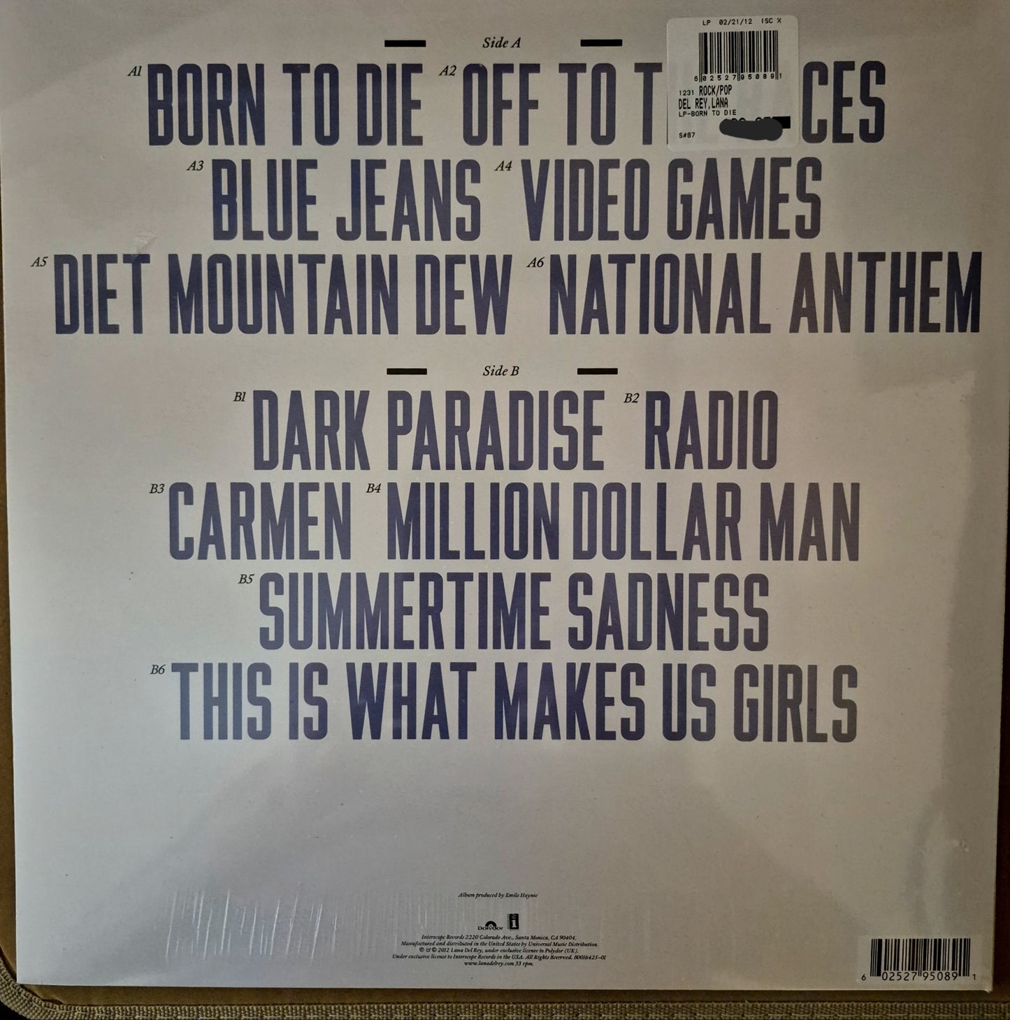 "Born To Die"- Lana Del Rey