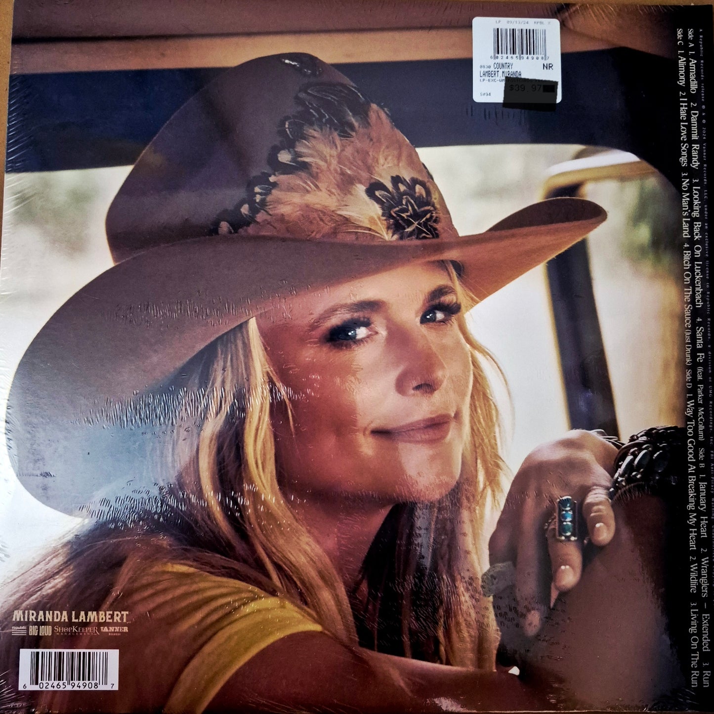 'Postcards From Texas" - Miranda Lambert